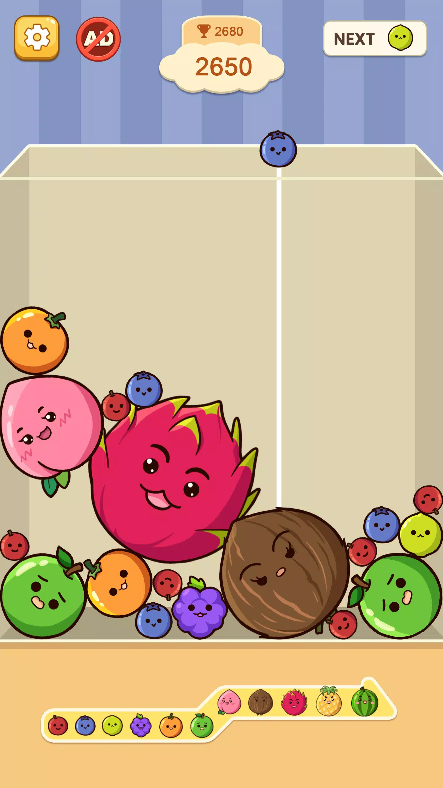 Schermata Fruit Merge: Juicy Drop Game 2