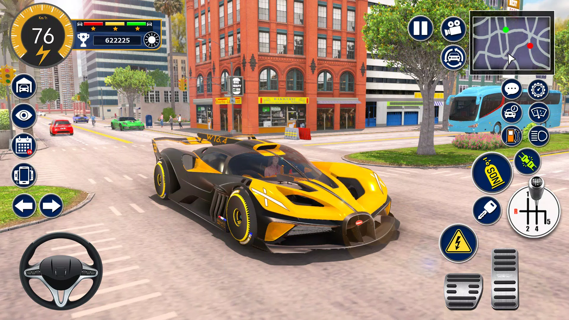 Bugatti Game Car Simulator 3D Screenshot 1