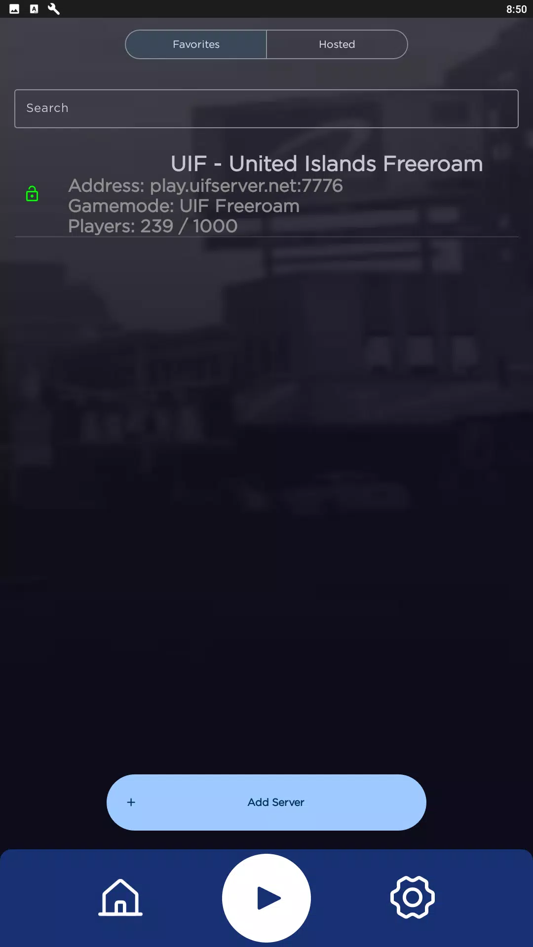 Alyn SA-MP Mobile Launcher Capture d'écran 2