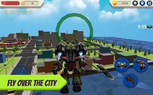 Robot Hero: City Simulator 3D Screenshot 3