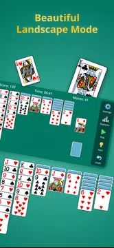 Solitaire Klondike classic. Скриншот 1