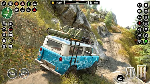 Offroad 4x4 Jeep Rally Driving Screenshot 2