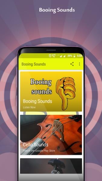 Booing Sounds Captura de pantalla 3