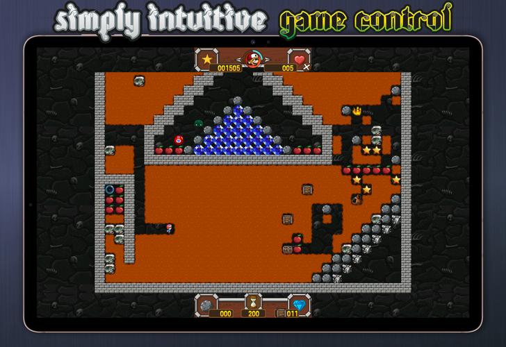 Catacombs: Arcade pixel maze Schermafbeelding 1