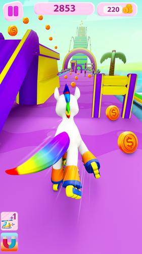 Unicorn Kingdom: Running Games Ekran Görüntüsü 0