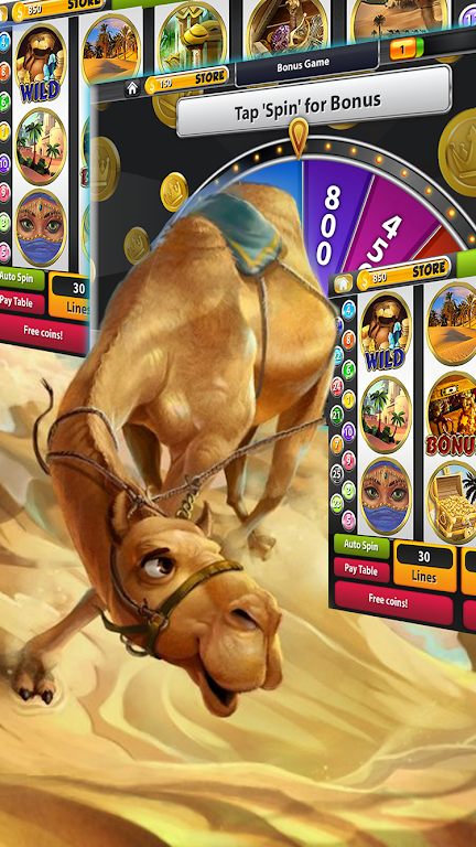 Desert Treasure Slot Machine 7 ภาพหน้าจอ 0