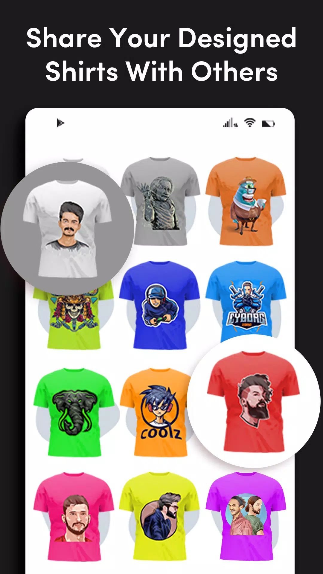 T Shirt Design Maker – YoShirt Captura de tela 1