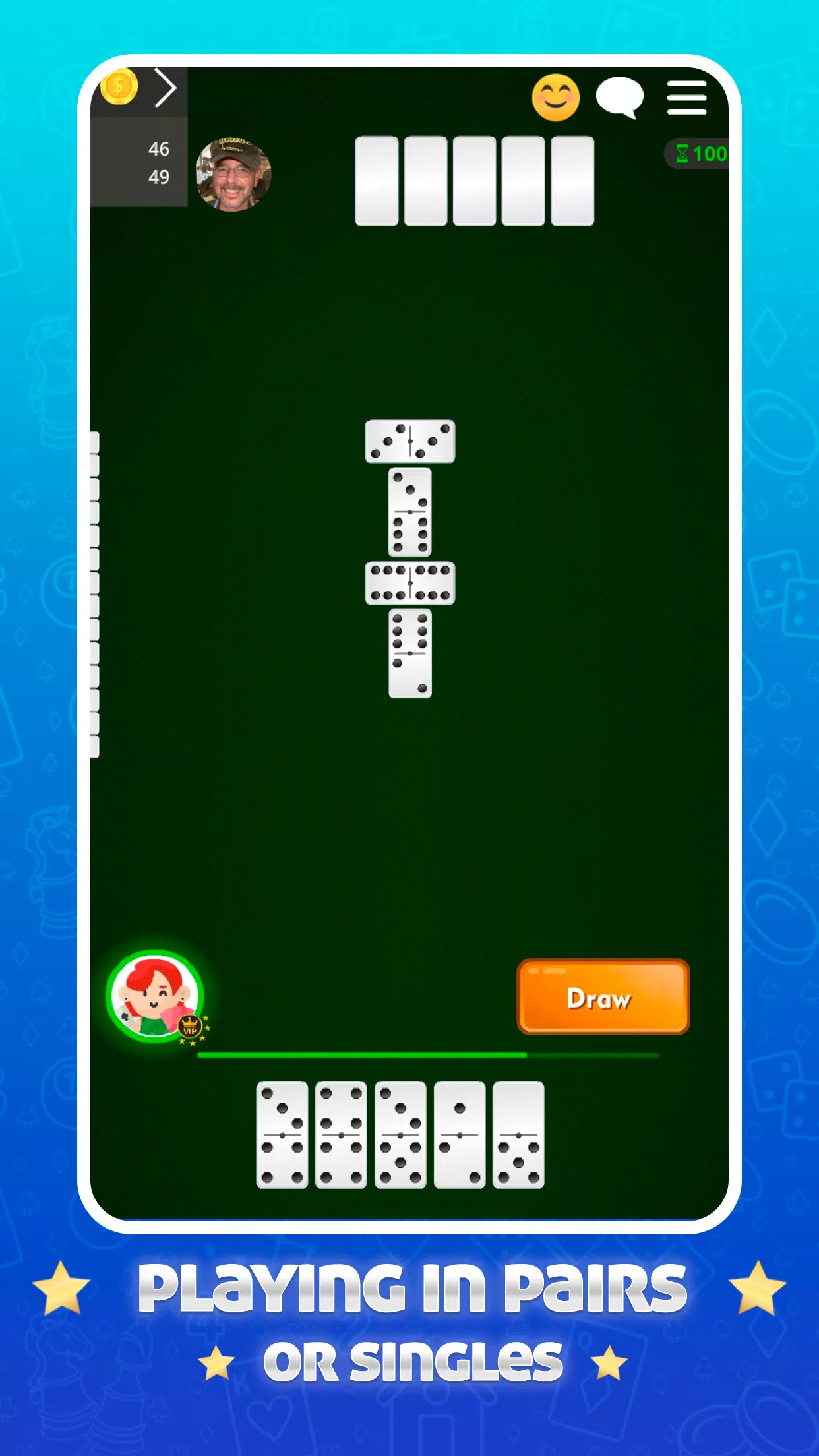 Schermata Dominoes Online - Classic Game 3