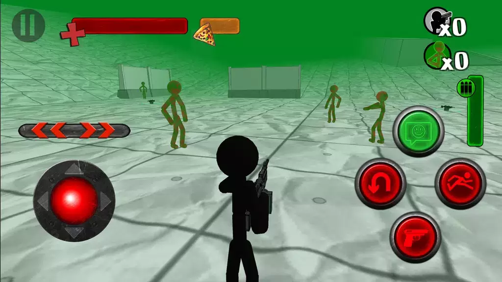 Stickman Zombie 3D Screenshot 0