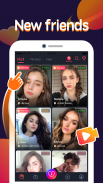 HiChat - Live Video Chat Ảnh chụp màn hình 1