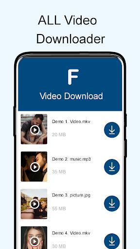 X Hot Video Downloader- Free Video Downloader 2021 ภาพหน้าจอ 0