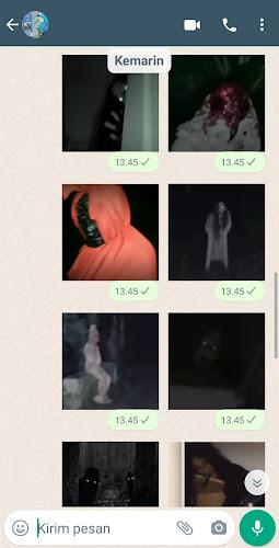 Pocong Kuntilanak WA Stickers Captura de tela 2