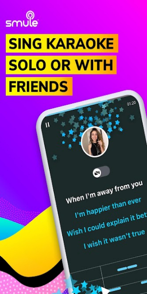 <p>Smule: Karaoke Songs & Videos MOD သင့်မိုဘိုင်းကိရိယာကို ကမ္ဘာတစ်ဝှမ်းရှိ သူငယ်ချင်းများနှင့် ပရိသတ်များနှင့် ချိတ်ဆက်ပေးကာ တက်ကြွသောကာရာအိုကေစင်တာအဖြစ် ပြောင်းလဲပေးပါသည်။  စံအက်ပ်၏ ကန့်သတ်ချက်များမရှိဘဲ တစ်ကိုယ်တော် သီချင်းဆိုခြင်း၊ သီချင်းဆိုခြင်း သို့မဟုတ် အဖွဲ့များဖွဲ့ခြင်း၊ အသံသွင်းခြင်းနှင့် မျှဝေခြင်းတို့ ပြုလုပ်ပါ။  Smule MOD သည် အချိန်နှင့်တပြေးညီ အသံအကျိုးသက်ရောက်မှုကို စိတ်ကြိုက်ပြုလုပ်နိုင်ခြင်း၊ ဗီဒီယိုစစ်ထုတ်ခြင်းနှင့် အသံချိန်ညှိခြင်းများ ပြုလုပ်နိုင်စေပြီး အချိန်တိုင်းတွင် တောက်ပြောင်သောစွမ်းဆောင်ရည်များကို ရရှိစေပါသည်။</p>
<p><img src=