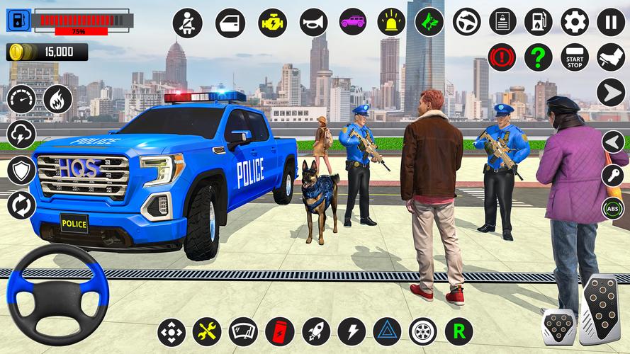 US Police-Car Transport Trucks スクリーンショット 3