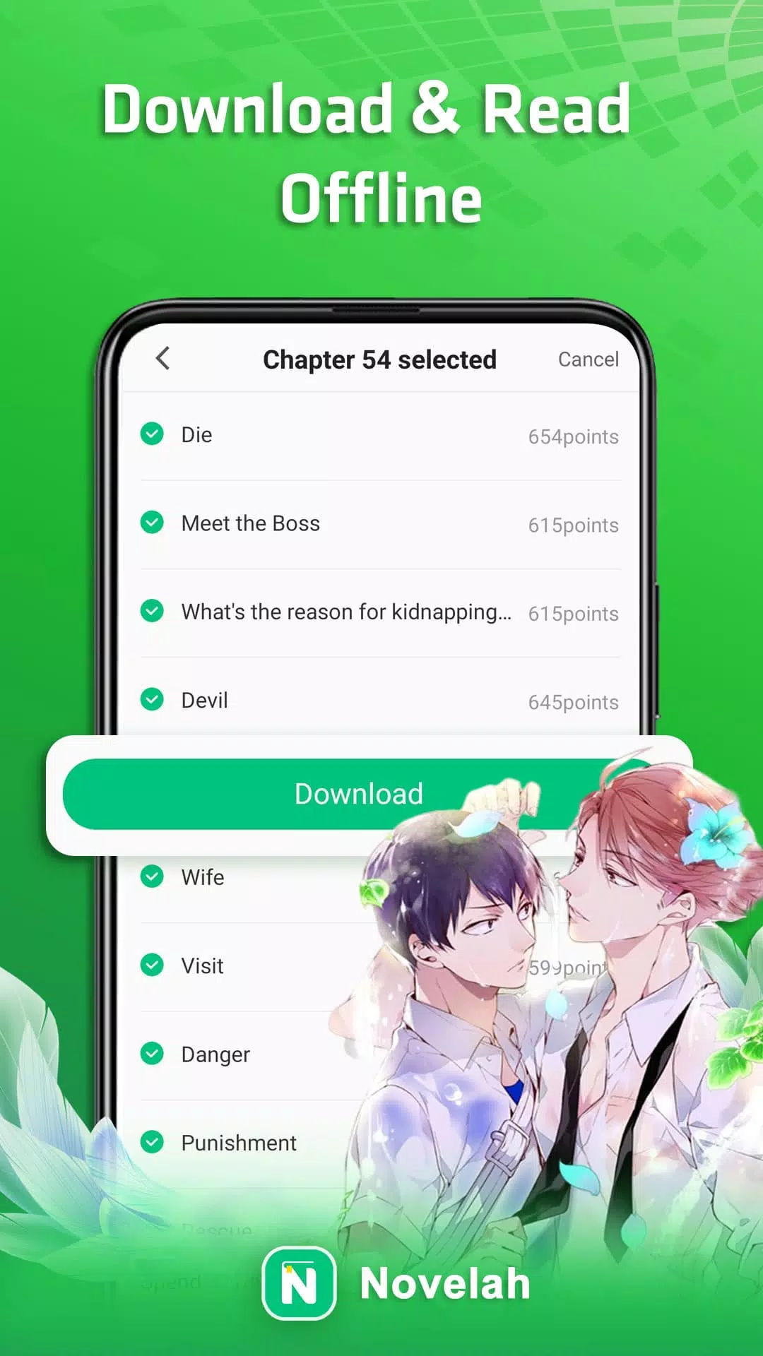 Novelah - Read fiction & novel Screenshot 2