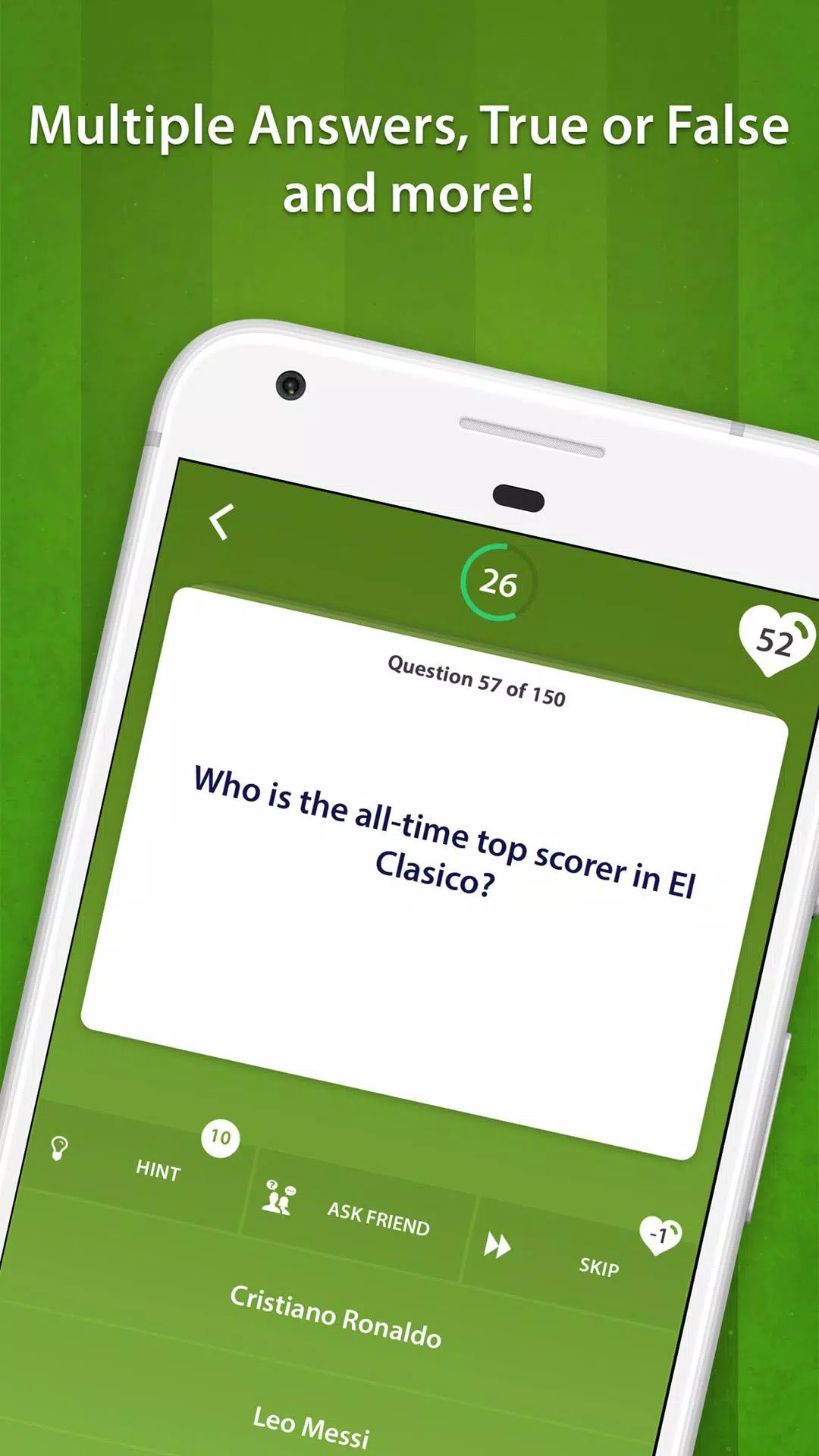 Schermata Soccer Quiz: Football Trivia 2