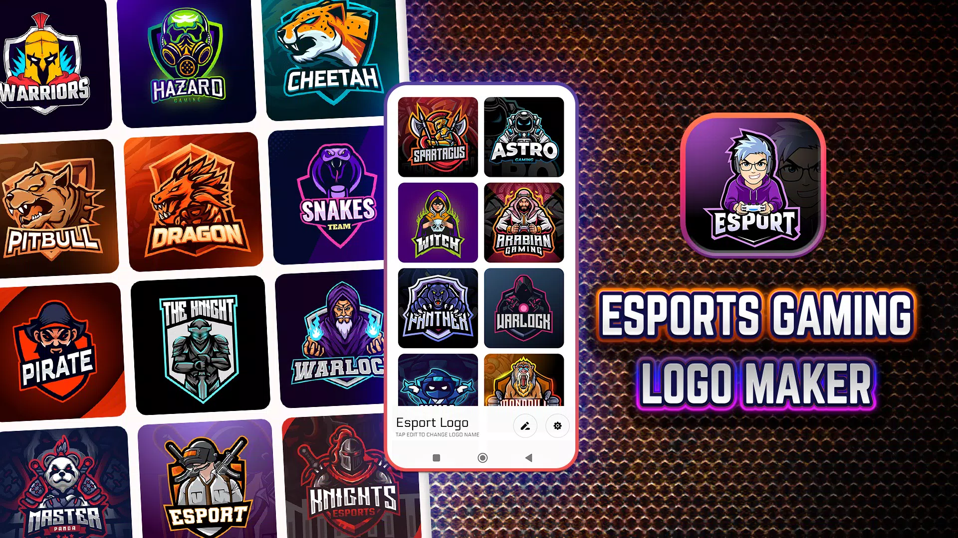 Esports Logo Gaming Logo Maker Tangkapan skrin 0