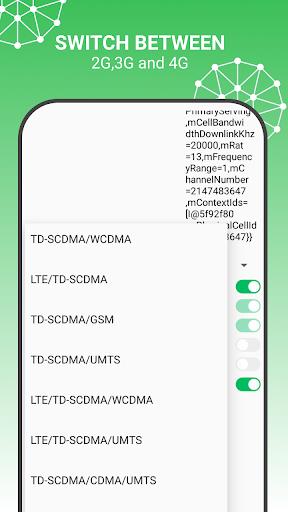 4G Switcher LTE Only Schermafbeelding 3