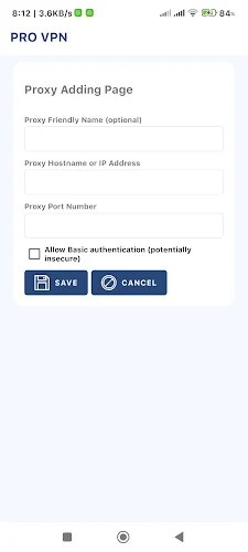 PRO VPN Screenshot 2