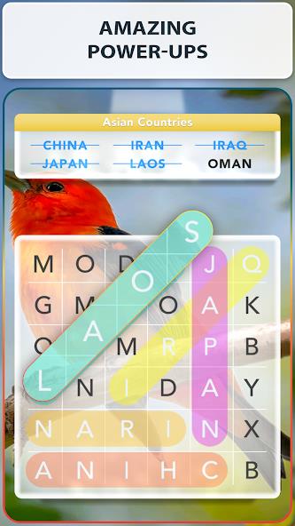 Schermata Word Search Nature Puzzle Game Mod 2