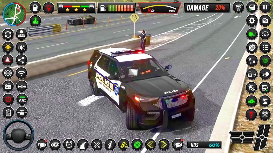 City Police Cop Car Driving 3D Tangkapan skrin 3