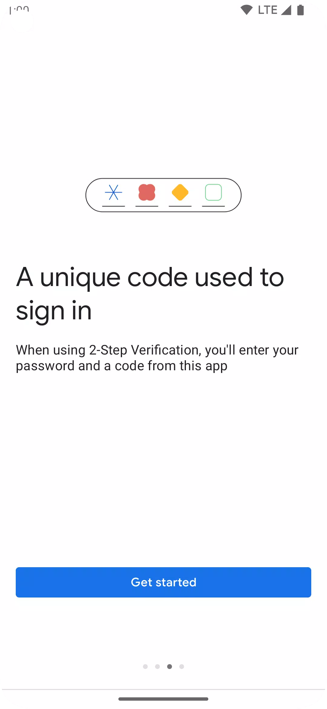 Google Authenticator Captura de tela 2