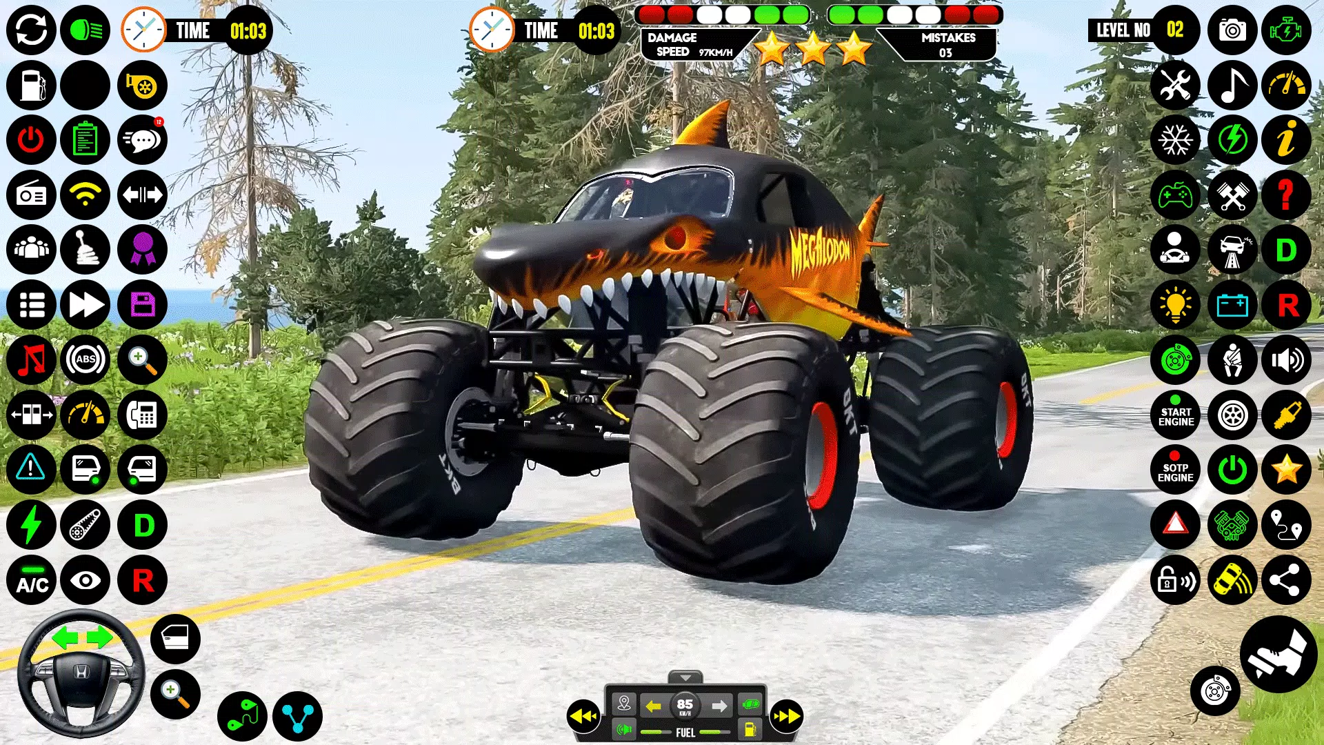 Monster Truck Racing: Truck 3D Screenshot 0