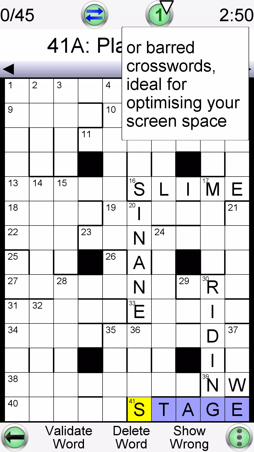 Arrow Crossword Captura de tela 2