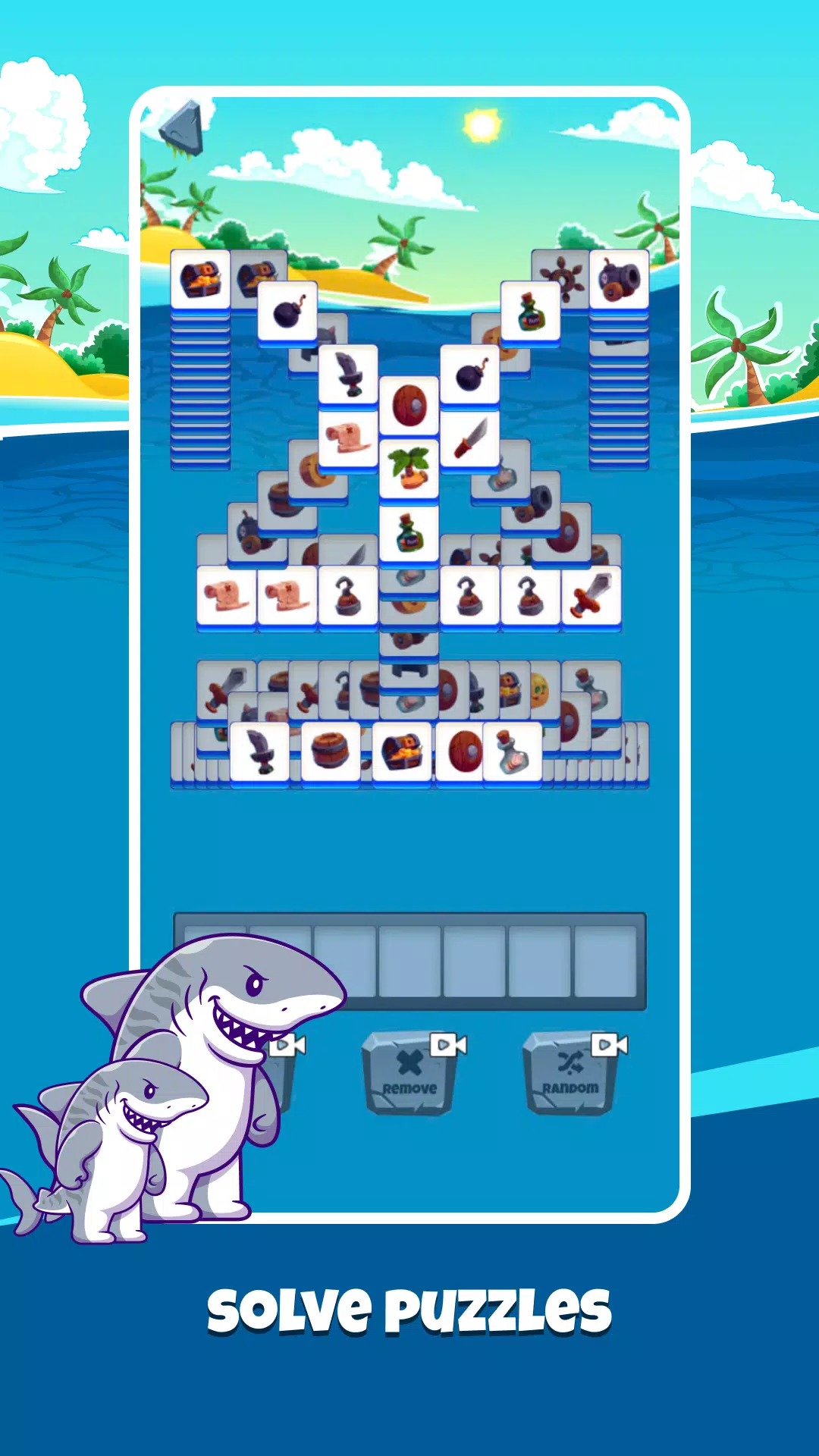 Shark Attack:Match Puzzle Game Capture d'écran 1