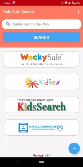 Kids Safe Search ဖန်သားပြင်ဓာတ်ပုံ 2