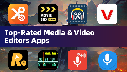 Top-Rated Media & Video Editors Apps