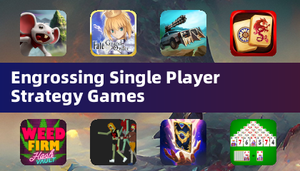 Engrossing Single Player Strategy Games