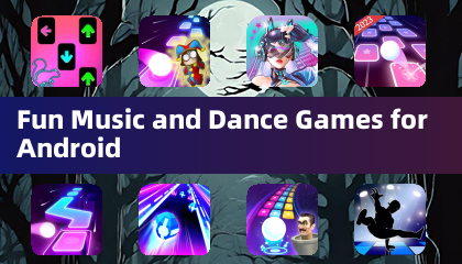 Lustige Musik- und Tanzspiele für Android