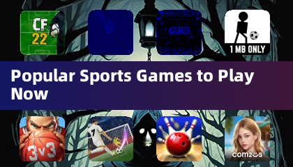 Популярные спортивные игры для игры сейчас