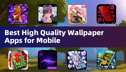 모바일을 위한 최고 품질의 배경화면 앱