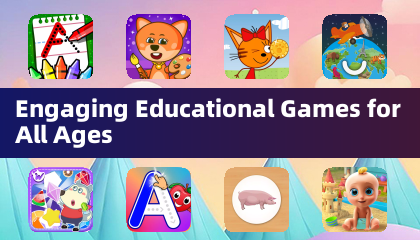 모든 연령을 위한 흥미로운 교육 게임