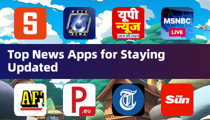 최신 정보를 위한 최고의 뉴스 앱