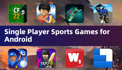 Single Player Sports Games for Android
