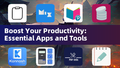 생산성 향상: 필수 앱과 도구