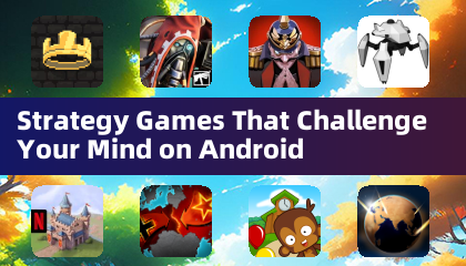 안드로이드에서 두뇌를 시험하는 전략 게임