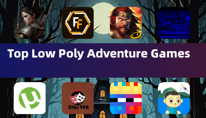 頂尖低多邊形冒險遊戲