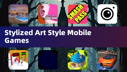 風格化藝術風格的手機遊戲