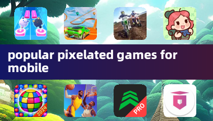 popular pixelated games for mobile