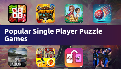 Popular Single Player Puzzle Games