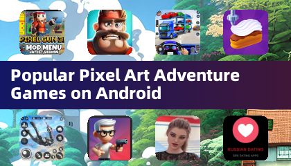 Popular Pixel Art Adventure Games on Android